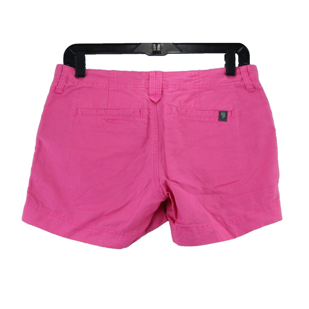 The North Face Womens Pink Chino Shorts Size 2 Long Casual Outdoor - Picture 2 of 13